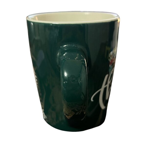Starbucks 2020 Limited Edition “Thanks” Floral Green Ceramic Coffee Mug by Nestl - Picture 2 of 6